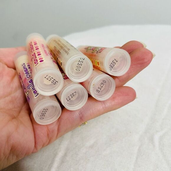 NEW Bonne Bell Lip Smackers Vanilla Creams Set Original Rare 6 Piece Complete - Picture 5 of 6